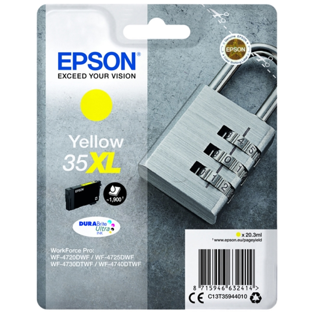 Zásobník Epson 35XL (T3594), C13T35944010 - originálny (Žltá)