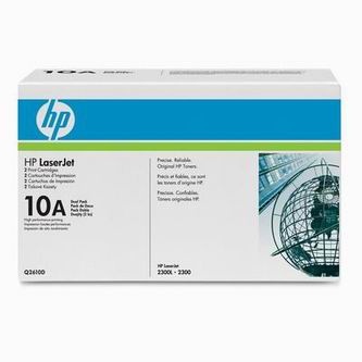 HP Tonerová cartridge HP LaserJet 2300, N, L, D, DN, DTN, čierna, 2xQ2610A, 2x6000s, - originál