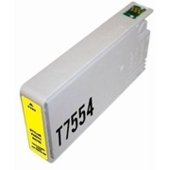 Epson T7554, kompatibilní, 62ml (Žlutá)
