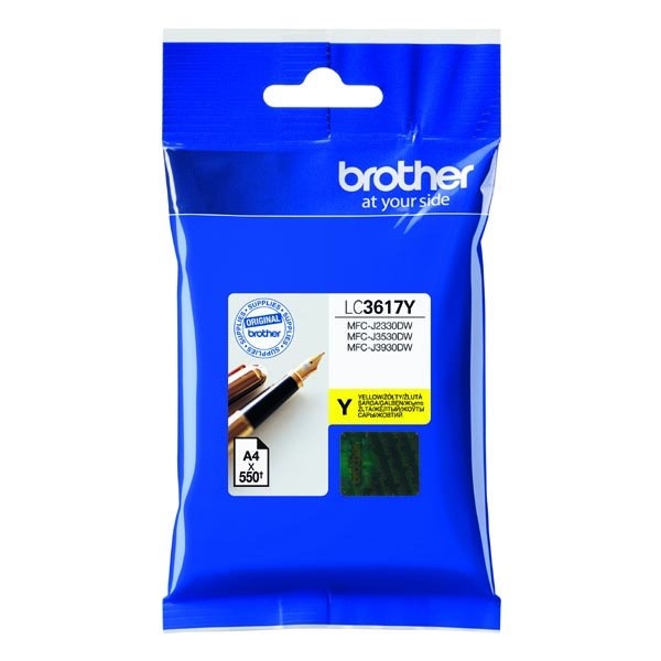 E-shop Cartridge Brother LC3617Y, LC-3617Y - originálny (Žltá)