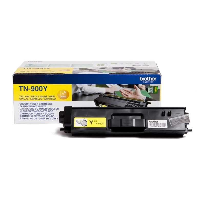 Toner Brother TN-900Y, TN900Y - originálny (Žltý)