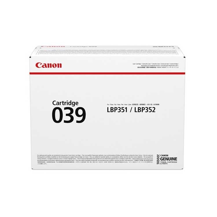 Toner Canon 039, 0287C001 - originálny (Čierny)