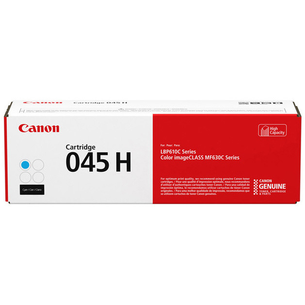 Toner Canon 045H, 1245C002 - originálny (Azúrový)