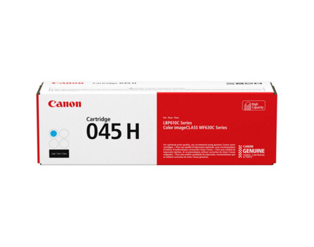 Toner Canon 045H, 1245C002 - originálny (Azúrový)