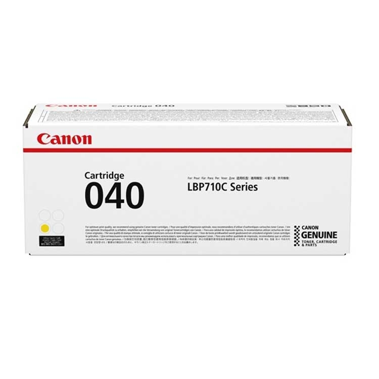 Toner Canon 040, 0454C001 - originálny (Žltý)