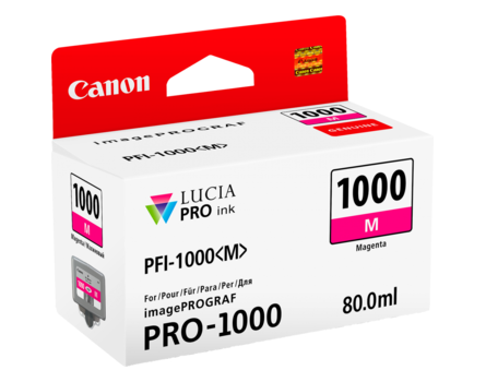 Cartridge Canon PFI-1000M, PFI-1000 M, 0548C001 - originálny (Purpurová)