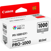 Cartridge Canon PFI-1000GY, PFI-1000 GY, 0552C001 - originálny (Šedivá)