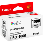 Cartridge Canon PFI-1000PGY, PFI-1000 PGY, 0553C001 - originálny (Foto šedá)