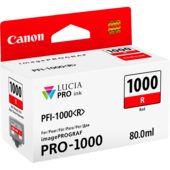 Cartridge Canon PFI-1000R, PFI-1000 R, 0554C001 - originálny (Červená)