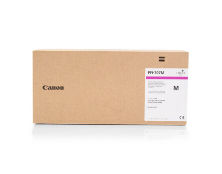 Cartridge Canon PFI-707M, 9823B001 - originálny (Purpurová)