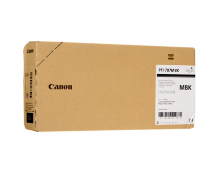 Cartridge Canon PFI-707MBK, 9820B001 - originálny (Matná čierna)