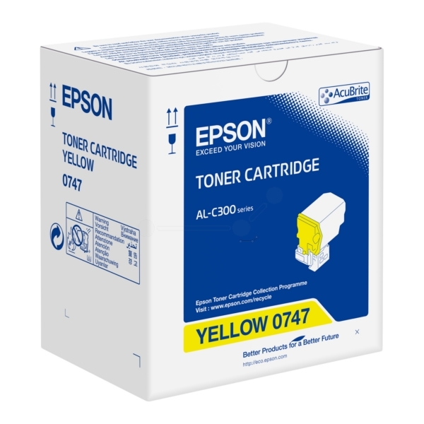 Toner Epson 0747, C13S050747 - originálny (Žltý)