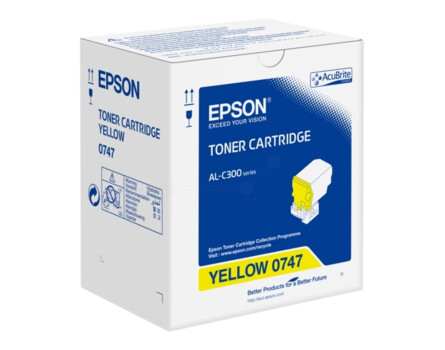 Toner Epson 0747, C13S050747 - originálny (Žltý)