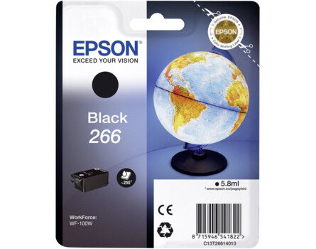 Cartridge Epson 266, C13T26614010 - originálny (Čierna)
