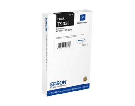 Cartridge Epson T9081 XL, C13T908140 - originálny (Čierna)