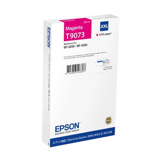 Cartridge Epson T9073 XXL, C13T907340 - originálny (Purpurová)