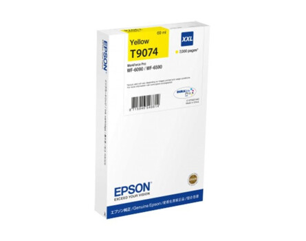 Cartridge Epson T9074 XXL, C13T907440 - originálny (Žltá)