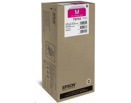 Cartridge Epson T9743 XXL, C13T974300 - originálny (Purpurová)