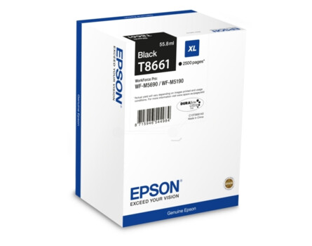 Toner Epson T8661, C13T866140 (XL) - originálny (Čierny)