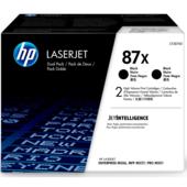 Toner HP 87X, HP CF287XD, dvoubalení - originálny (2x Čierny)