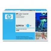 Toner HP Q5951A - originálny (Azúrový)