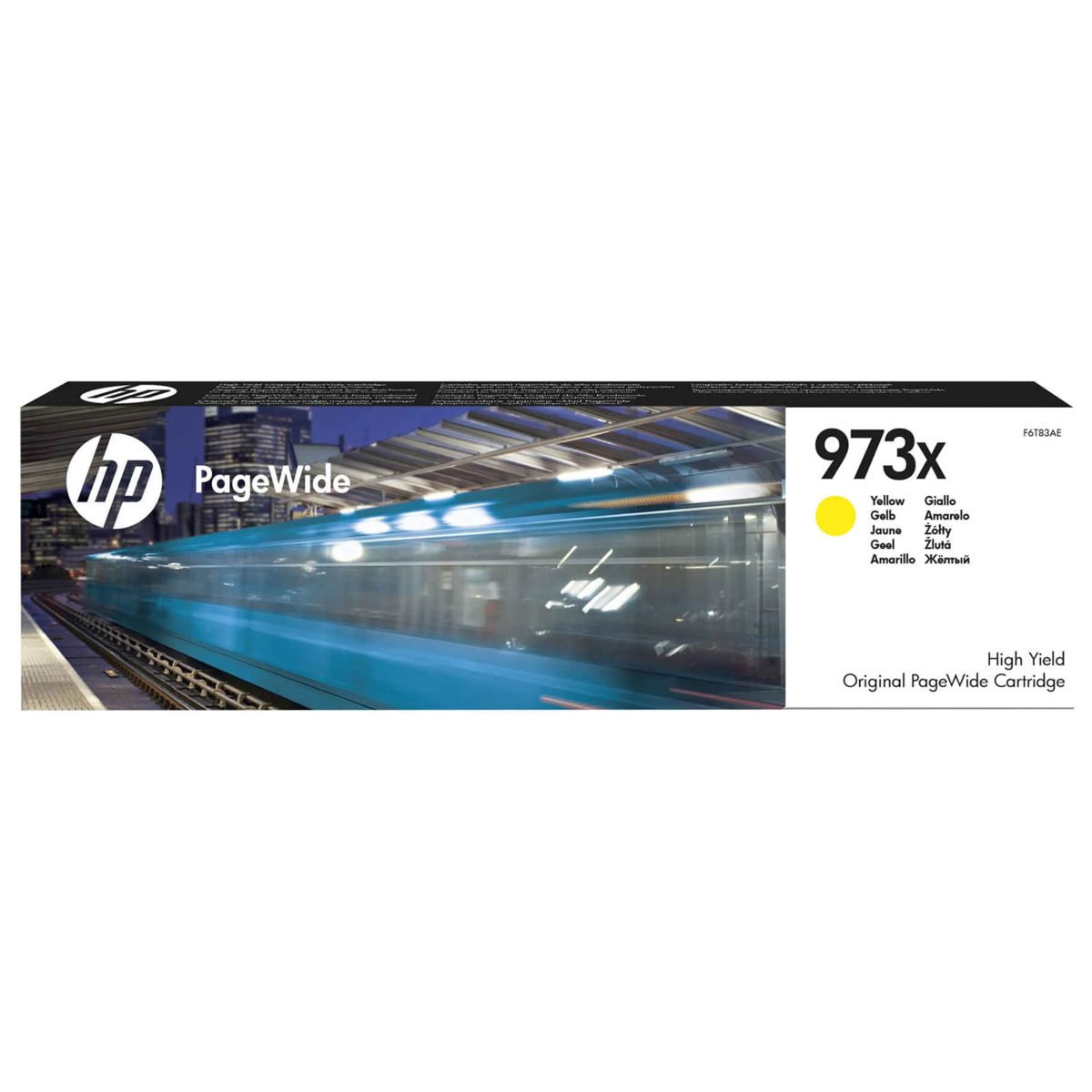 Cartridge HP 973X, HP F6T83AE - originálny (Žltá)