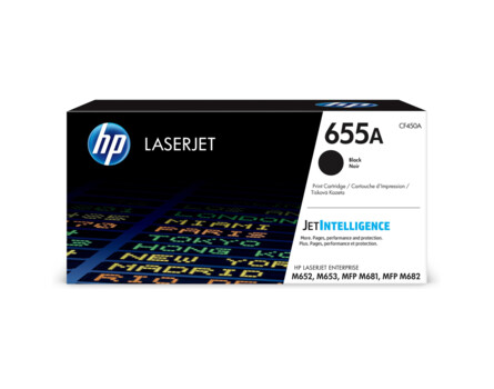 Toner HP 655A, HP CF450A - originálny (Čierny)