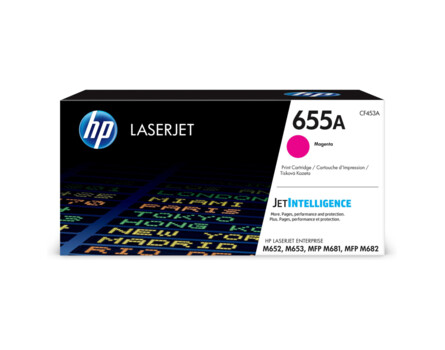 Toner HP 655A, HP CF453A - originálny (Purpurový)