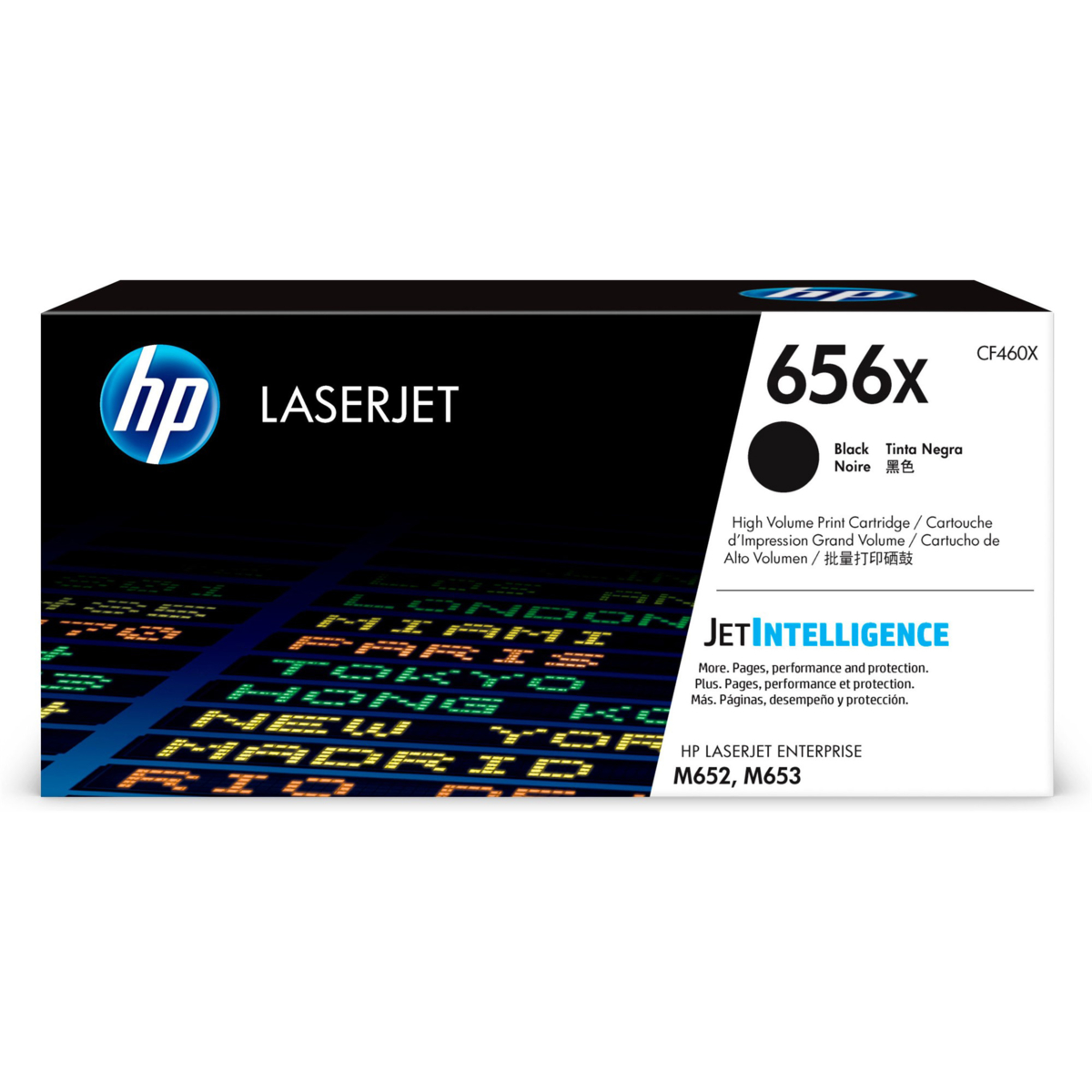 Toner HP 656X, HP CF460X - originálny (Čierny)