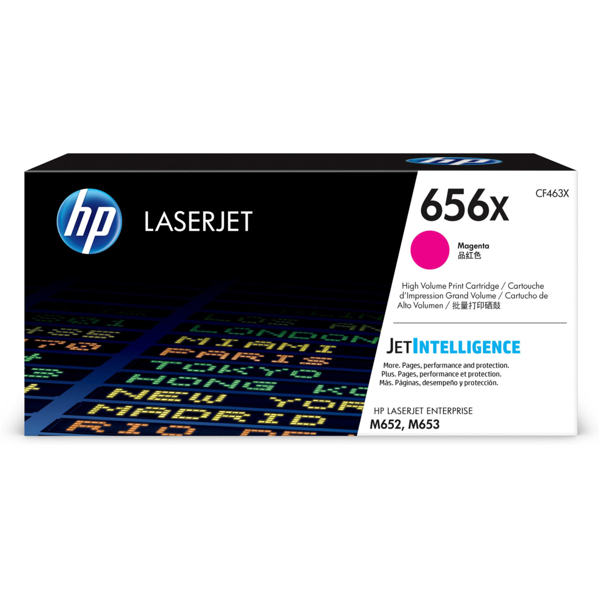 Toner HP 656X, HP CF463X - originálny (Purpurový)