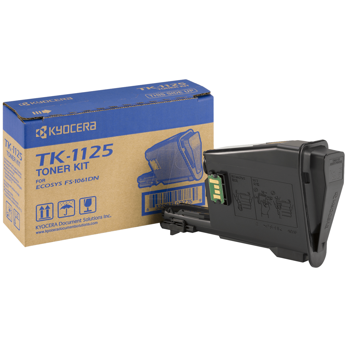 Toner Kyocera TK-1125, TK1125 - originálny (Čierny)