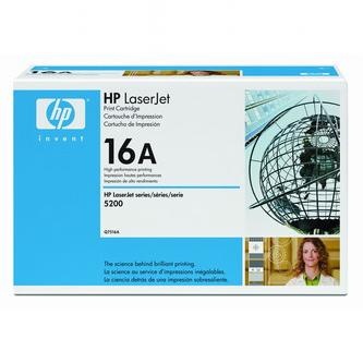 HP Tonerová cartridge HP LaserJet 5200, TN, DTN, čierna, Q7516A, 12000s, O - originál