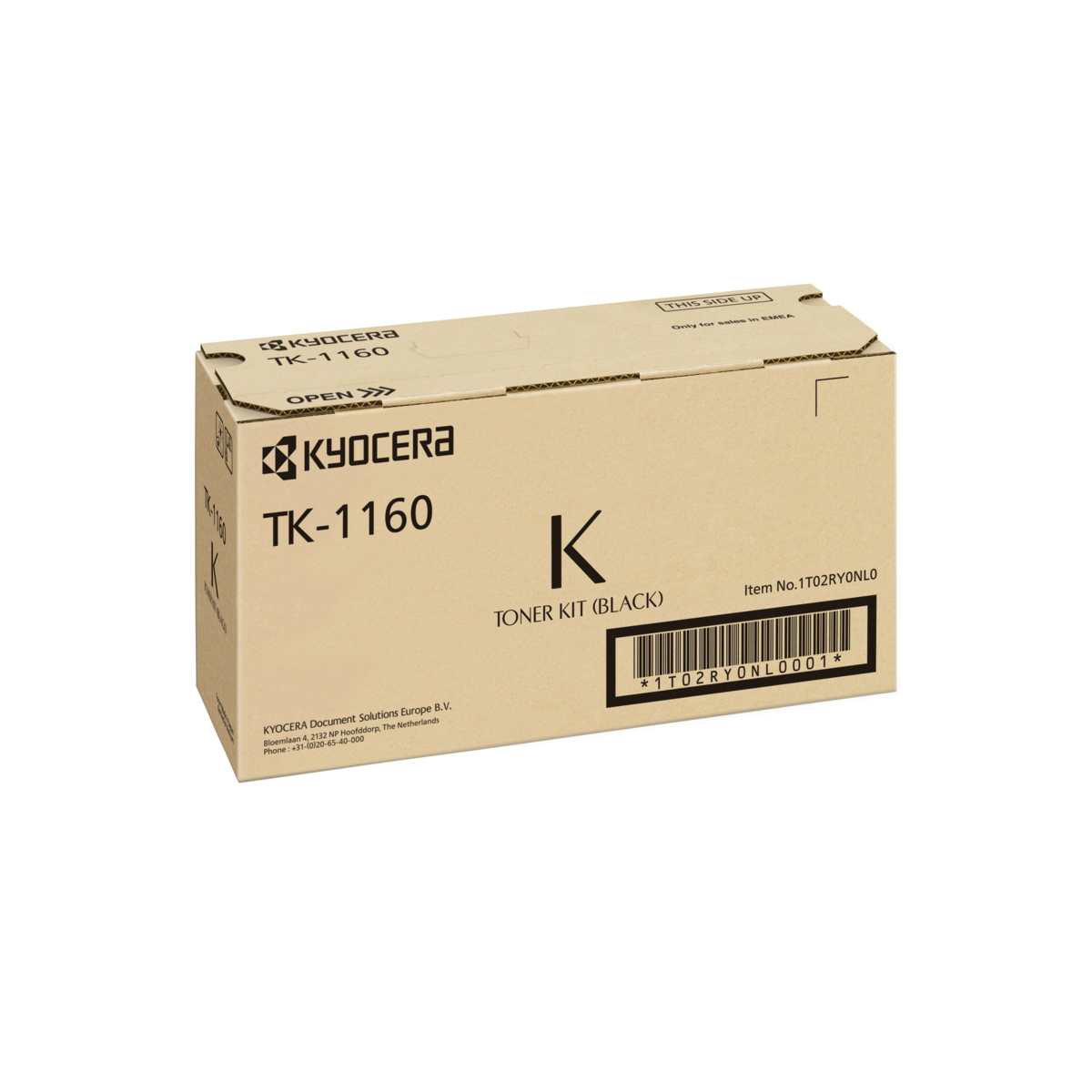 Toner Kyocera TK-1160, TK1160 - originálny (Čierny)