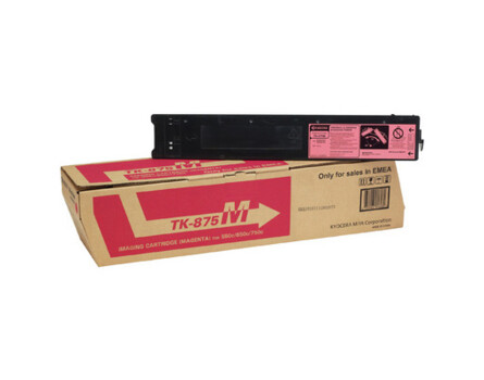 Toner Kyocera TK-875M, TK875M - originálny (Purpurový)