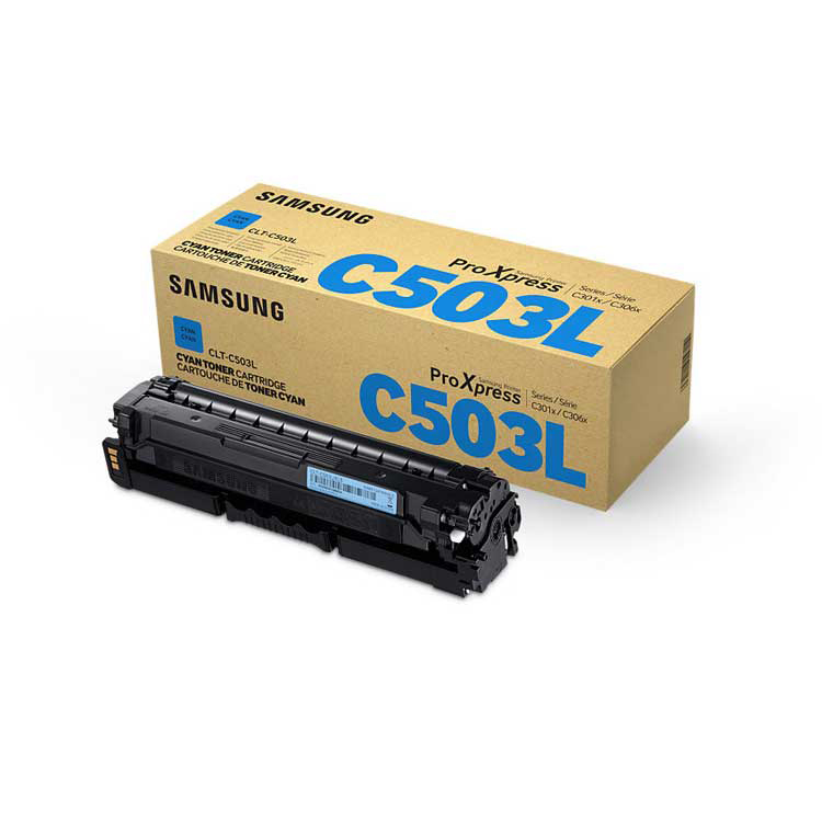 E-shop Toner Samsung CLT-C503L, SU014A - originálny (Azúrový)