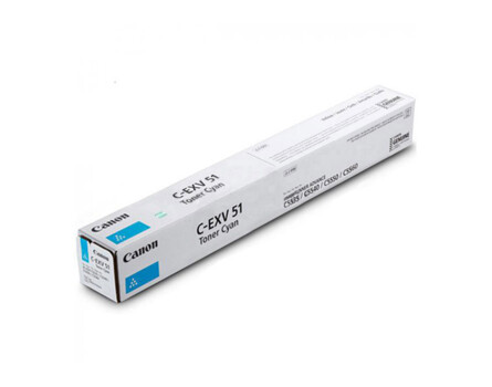 Toner Canon C-EXV51, 0482C002 - originálny (Azúrový)