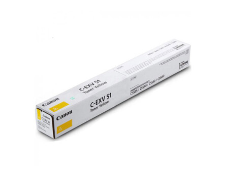 Toner Canon C-EXV51, 0484C002 - originálny (Žltý)