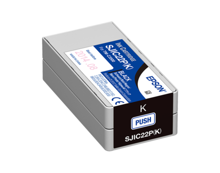 Cartridge Epson SJIC22P(K), C33S020601 - originálny (Čierna)