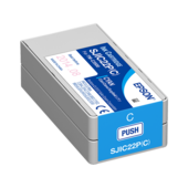 Cartridge Epson SJIC22P(C), C33S020602 - originálny (Azúrová)