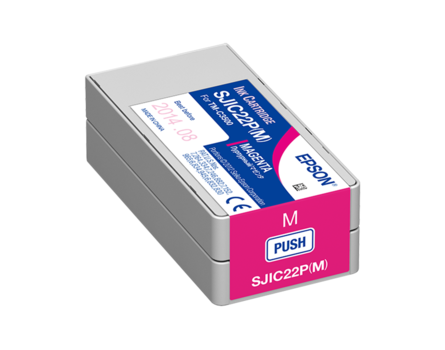 Cartridge Epson SJIC22P(M), C33S020603 - originálny (Purpurová)