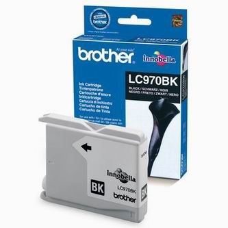 E-shop Brother Atramentová cartridge Brother DCP-135C, 150C, MFC-235C, 260C, LC-970BK, čierna, 35 - originál