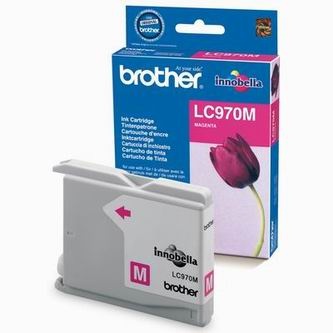 E-shop Brother Atramentová cartridge Brother DCP-135C, 150C, MFC-235C, 260C, LC-970m, červená, 30 - originál