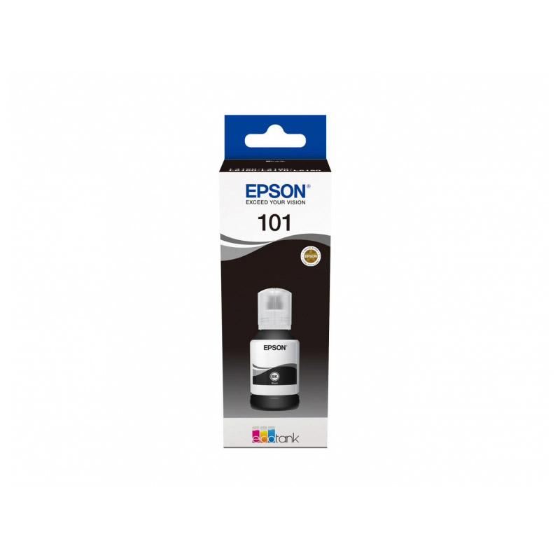 Epson 101, C13T03V14A, fľaša s atramentom - originálny (Čierna)