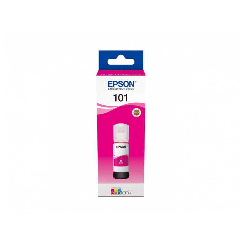 Epson 101, C13T03V34A, fľaša s atramentom - originálny (Purpurová)