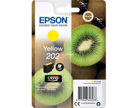 Cartridge Epson 202, C13T02F44010 - originálny (Žltá)