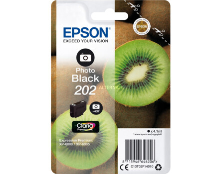 Cartridge Epson 202, C13T02F14010 - originálny (Foto černá)