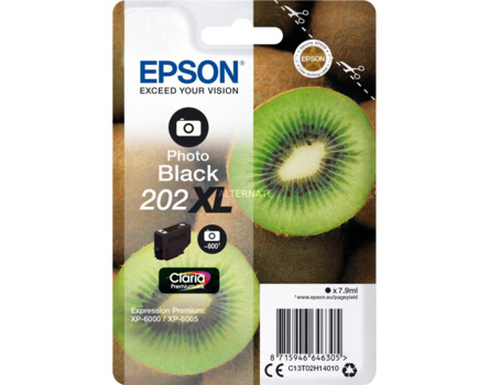 Cartridge Epson 202XL, C13T02H14010 - originálny (Foto černá)