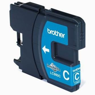 E-shop Brother Atramentová cartridge Brother DCP 145C / DCP165C, LC-980C, cyan, O - originál