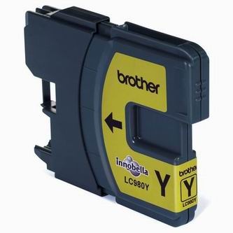 E-shop Brother Atramentová cartridge Brother DCP 145C / DCP165C, LC-980Y, yellow, O - originál