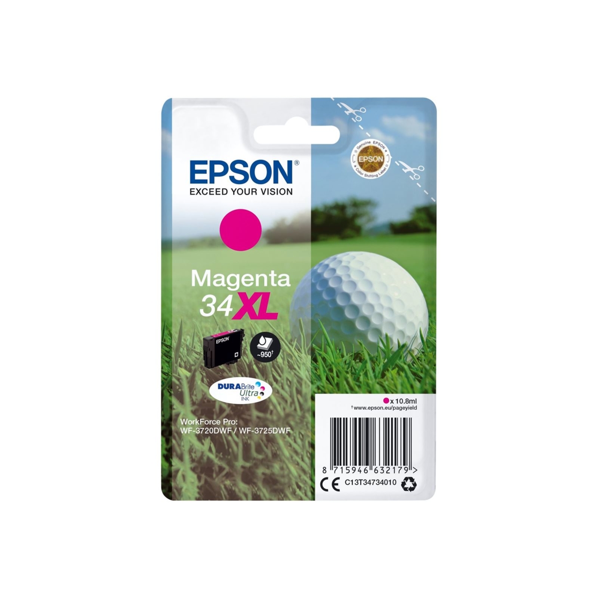 E-shop Cartridge Epson 34XL, C13T34734010 - originálny (Purpurová)